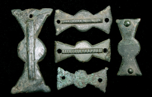 Belt Mount, Propeller-type, 5-Pack, ca. 4th Cent. Belt Mount, Propeller-type, 5-Pack, ca. 4th Cent.